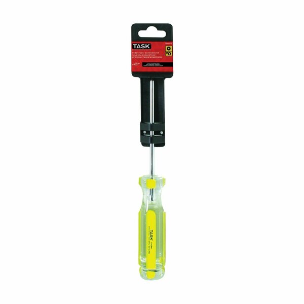 Task Tools Screwdriver Hardgrip O-Rob 4in T50441C